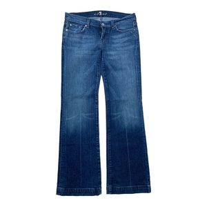 7FAMK Dojo Medium Wash Flare Jean
